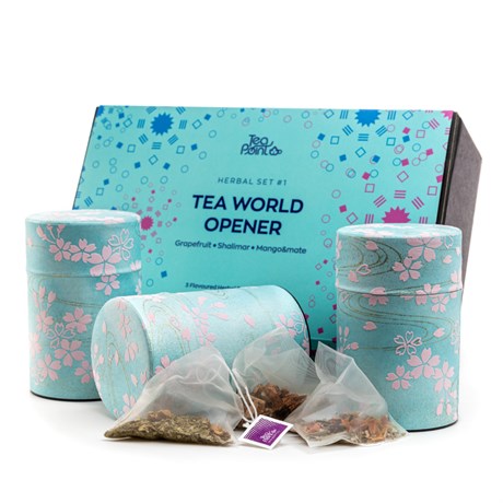 Набор чая Tea Point TEA WORLD OPENER #1, 3х10 пирамидок - фото 12625