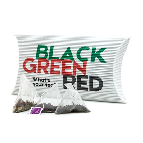 Набор чая BLACK GREEN RED #2, 3х10 пирамидок - фото 12629