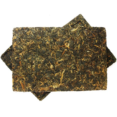 Чай пуэр Мен Хай, плитка 250 г - фото 12648