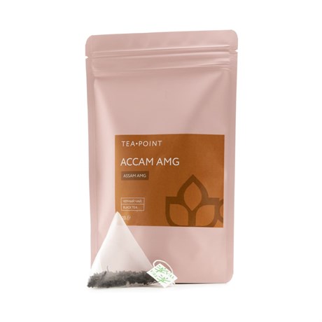 Черный чай АССАМ AMG, Tea Point, 20 пирамидок - фото 13367