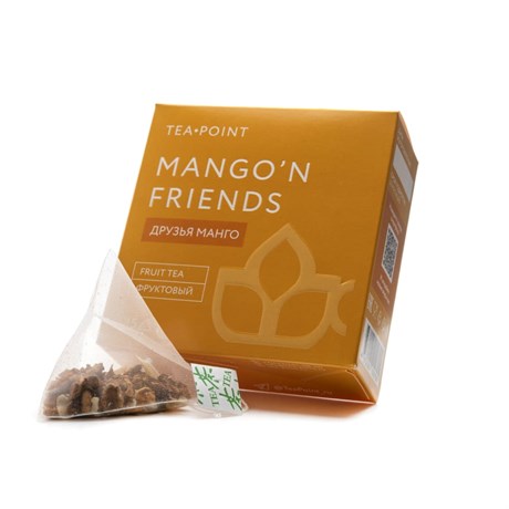 Фруктовый чай Друзья Манго Tea Point, 15 пирамидок - фото 13439
