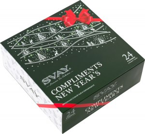 Чай Svay Compliments New Year's, черный и зеленй, 24 пирамидки - фото 9627