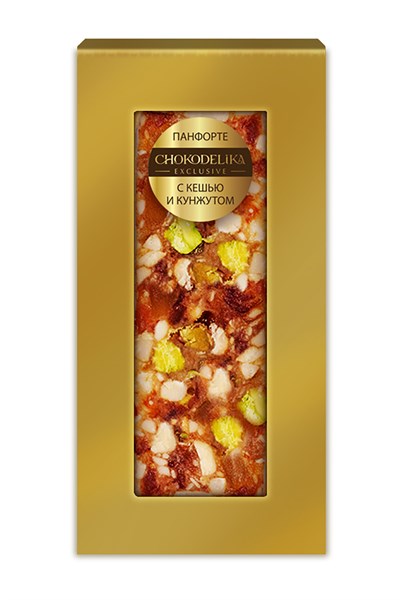 Панфорте с кешью и кунжутом. 50г - фото 9675