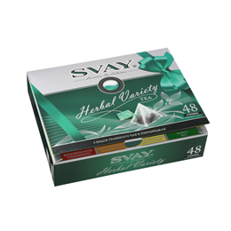 Набор чая SVAY Herbal Variety 48 пирамидок (8 видов)