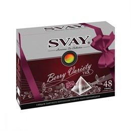 Набор чая SVAY Berry Variety, 8 вкусов, 48 пирамидок