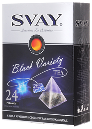 Набор чая SVAY Black Variety, 24 пирамидки