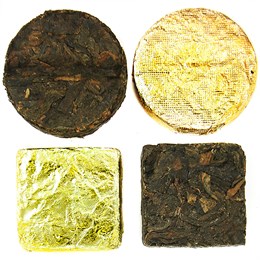 Чай Джин пуэр, круглые плитки, Tea Point