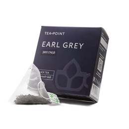 Черный чай с бергамотом Эрл Грей Tea Point, 20 пирамидок