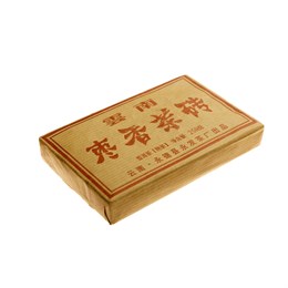 Чай Пуэр с ароматом китайского финика, плитка 250г