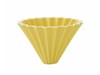 Воронка для кофе ORIGAMI, желтая, размер M - фото 11955